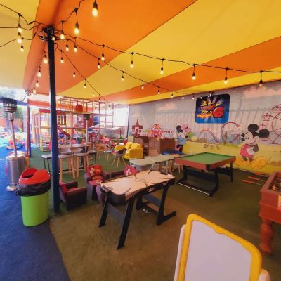 Kaboom Playland banner