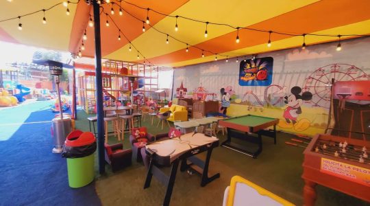 Kaboom Playland banner